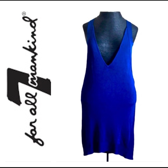 NWT!! 7 For All ManKind Sweater Tank - Picture 1 of 5